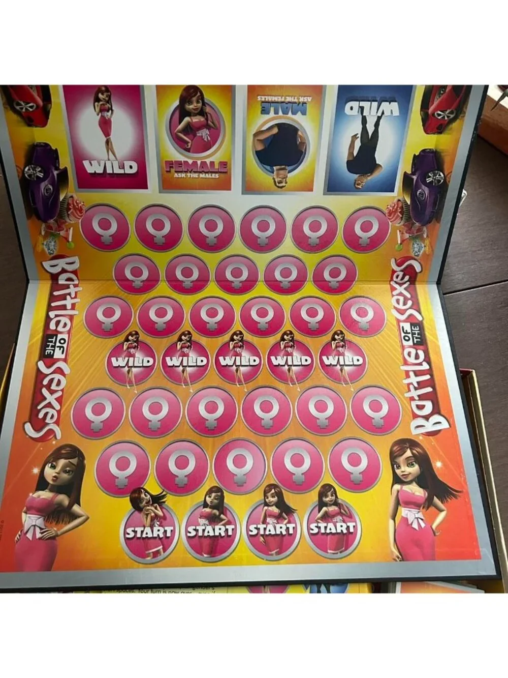 Battle of the Sexes The Battle Continues board game